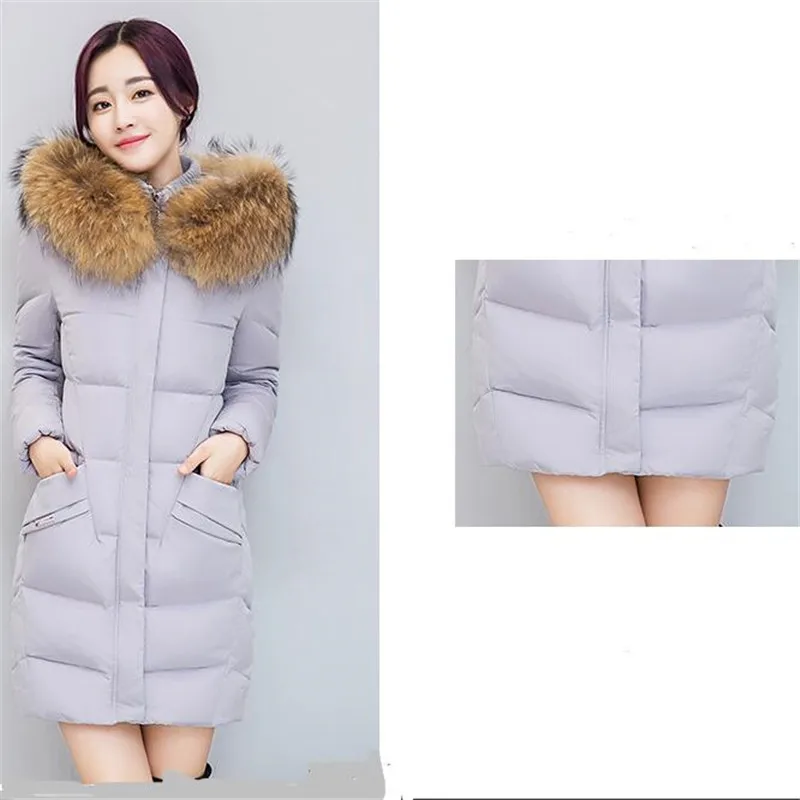 gray Chaud Coréenne La Capuche Hiver Femmes Black De Haut Nouvelles Vêtements Version Coton Kg124yagenz Gamme Dame Épais Veste 2017 x4IUqp