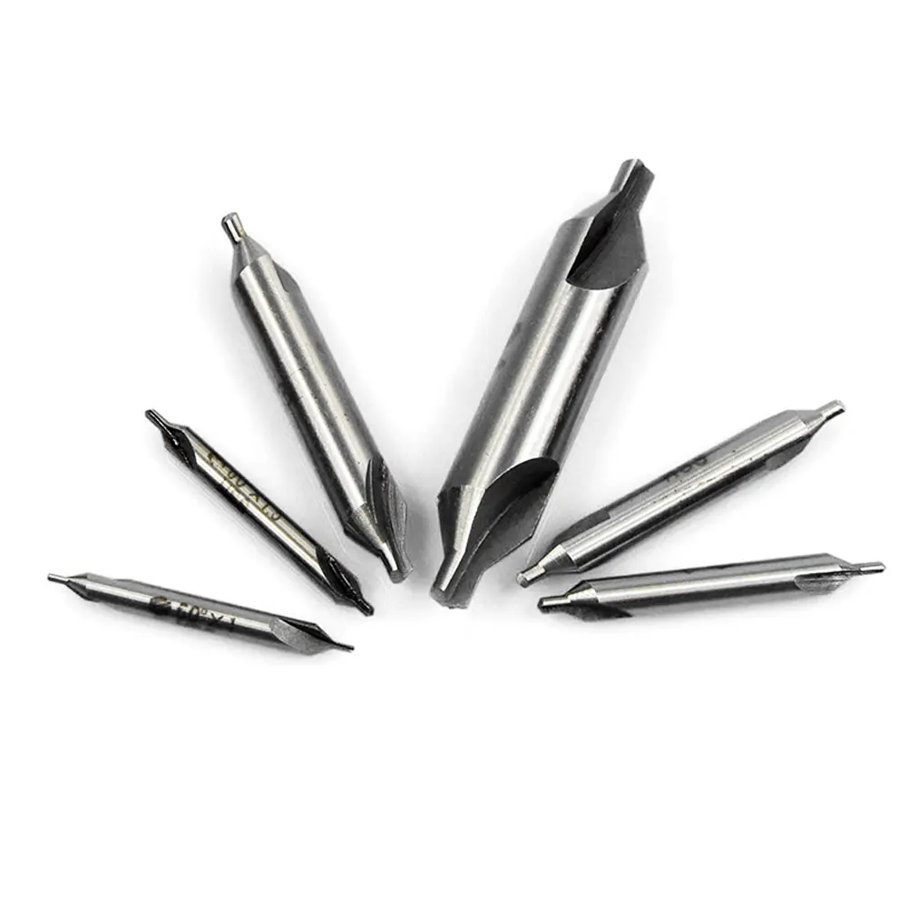 Bit Combined Lathe Mill Center Drill Tackle Kits Set HSS Titanium Coated