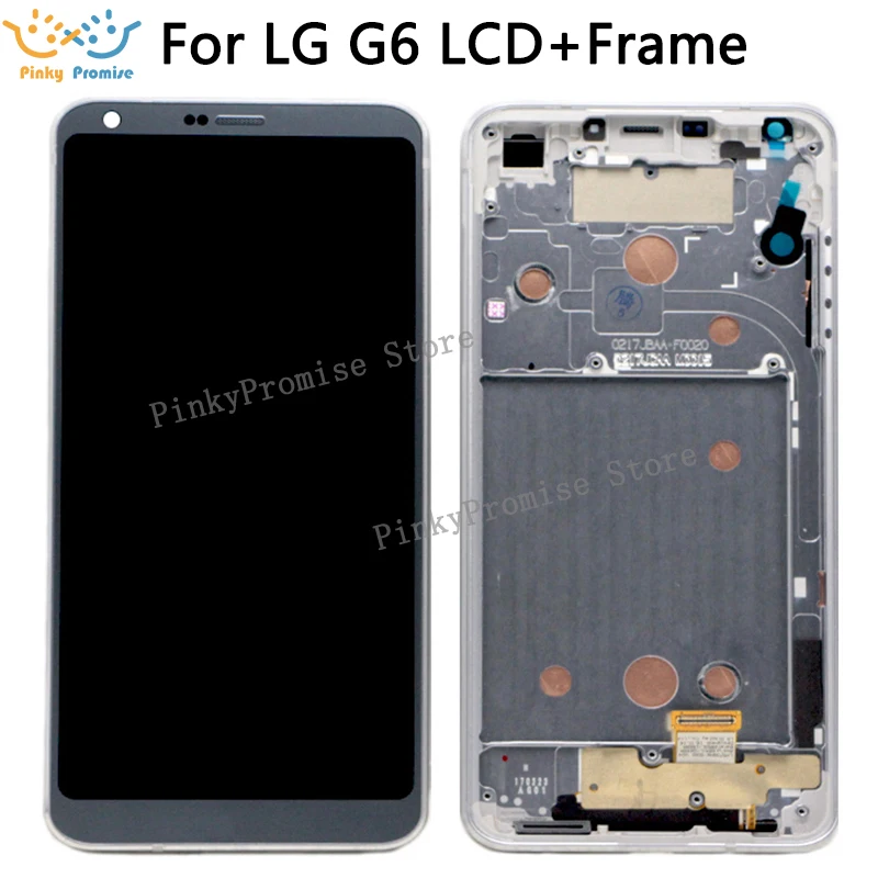 

5.7" LCD For LG G6 Display Touch Screen Digitizer For LG G6 LCD Display G6 LCD Touch Screen Assembly Replacement Parts
