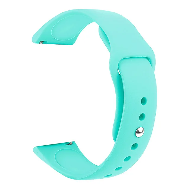 Duck green 20 мм силиконовый мягкий ремешок для Xiaomi Huami Amazfit Bip BIT Lite Молодежные умные часы браслет на запястье для Amazfit Bip ремешок для часов Ремни - Цвет: Duck green