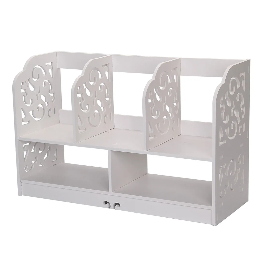 Home Office White Wooden Desk Tidy Stationery Pen Organiser Holder Shabby Chic Pattern:Filigree (Big one) Home Office White Wooden Desk Tidy Stationery Pen Organiser Holder Shabby Chic Pattern:Filigree (Big one)