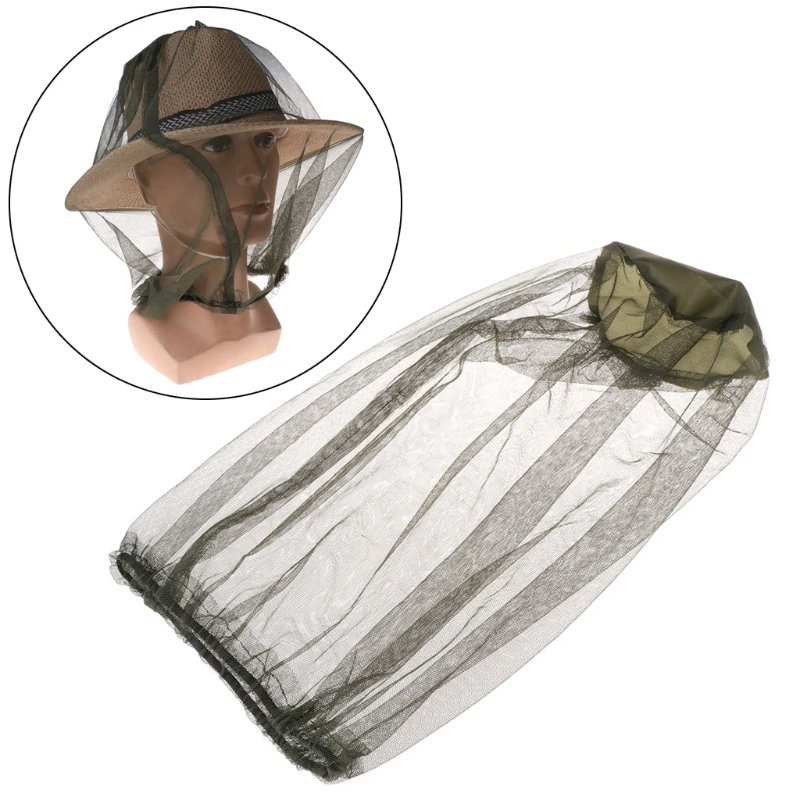 

Insect Hat Bee Fly Cover Head Face Neck Protector Mesh Mosquito Beekeeping Net