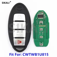 SIKALI Car Remote Smart Key Fit for NISSAN TWB1U815 CWTWB1U815 Sunny Teana Sylphy Sentra Versa 315Mhz PCF7952 Chip