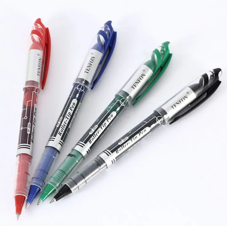 1 PCS New Gel Pen Rollerball Pen Direct Liquid Type Waterbased Pen
