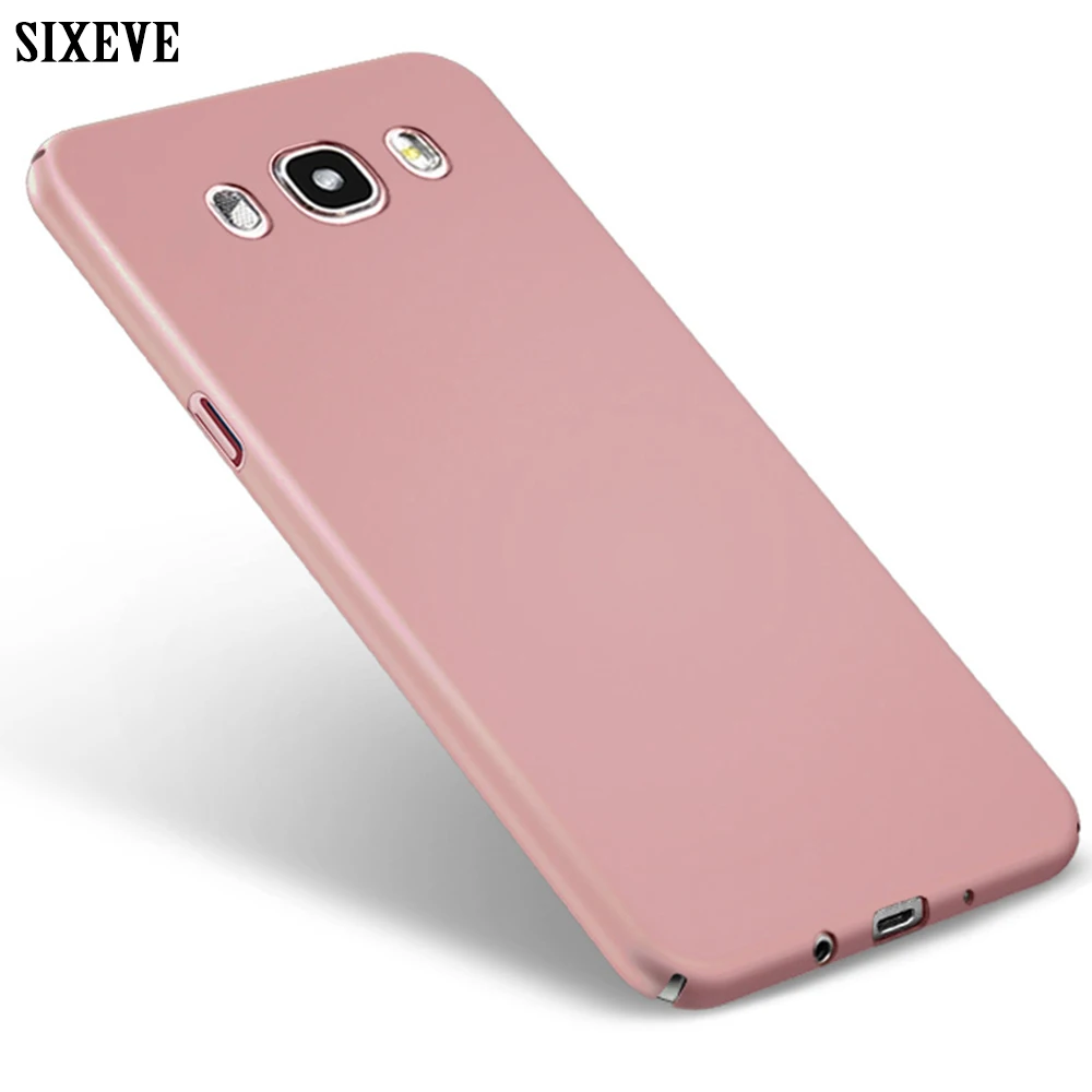 Чехол SIXEVE для Samsung Galaxy J7 2016 J710 Ультратонкий жесткий пластиковый матовый чехол с