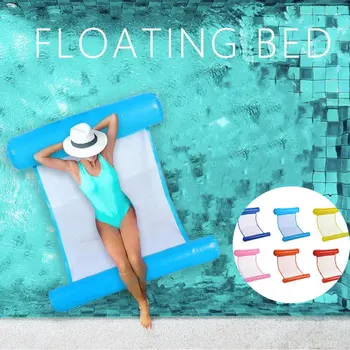 

Inflatable Water Hammock Floating Bed Lounge Chair Drifter Swimming Pool Beach Float Cushion Bed Lounge Chair Mattress Hammock