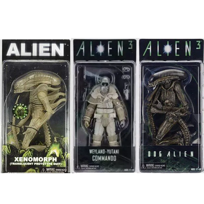 Экшн Фигурка Инопланетянин NECA 3 собака инопланетянин Weyland yuдешевые