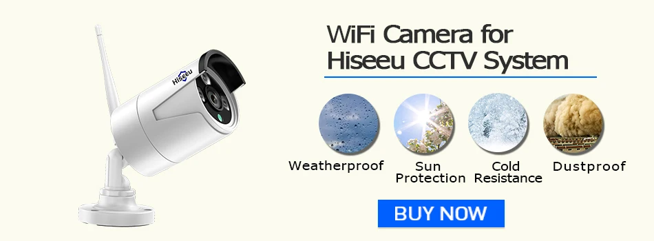 IP Camera for Hiseeu CCTV System