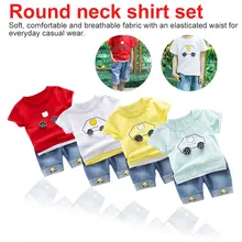 Summer Toddler Baby Boy Cotton Clothing Set Cute Cartoon Car Children Boys Clothing T-Shirt+Shorts Suit For Kids Outfit Summer Toddler Baby Boy Cotton Clothing Set Cute Cartoon Car Children Boys Clothing T-Shirt+Shorts Suit For Kids Outfit