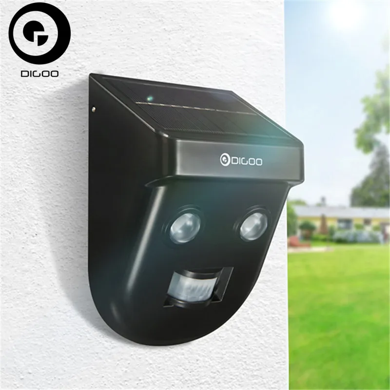 Acheter DIGOO DG SSR 1 SSR1 Jardinage Solaire Sans Fil PIR Capteur Longue Distance Étanche Murale Extérieure de Sécurité À La Maison Sécurité