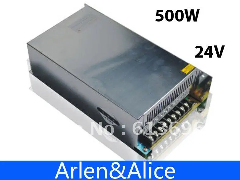 

500W 24V 20A 220V INPUT Single Output Switching power supply for LED Strip light AC to DC