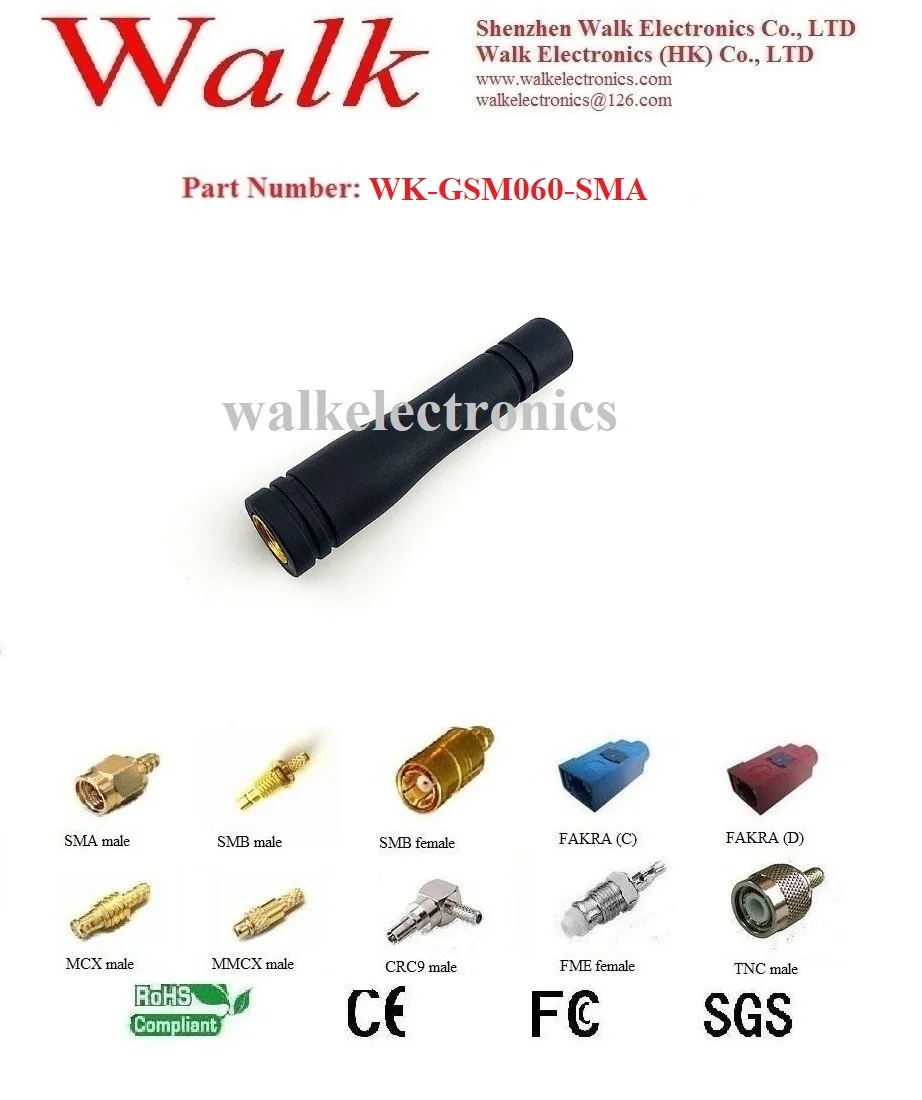 

omni directional waterproof small size sma male gprs gsm stubby antenna quad band rubber sma antenna