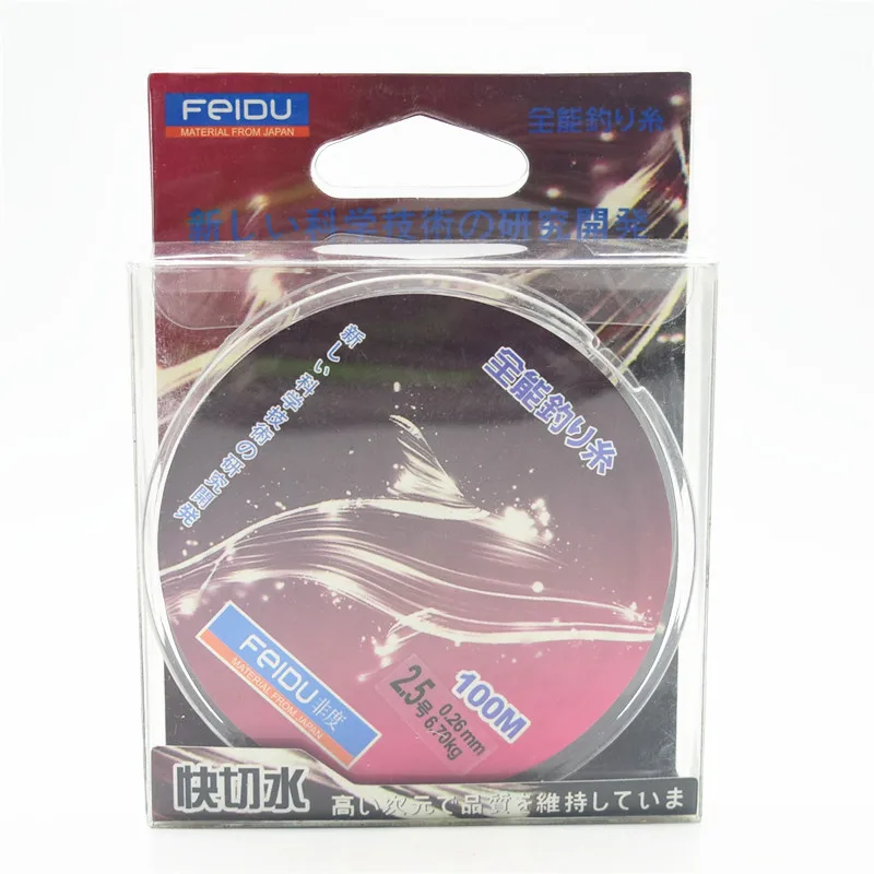 1 pcs 100M Fluorocarbon font b Fishing b font font b Line b font 4 32LB