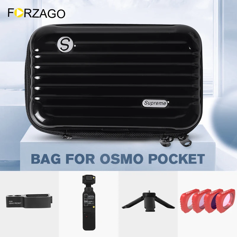

for OSMO Pocket Waterproof Carry Case for DJI Osmo Pocket ABS Portable bag Storage Hard Shell Box Handheld Gimbal Accessories