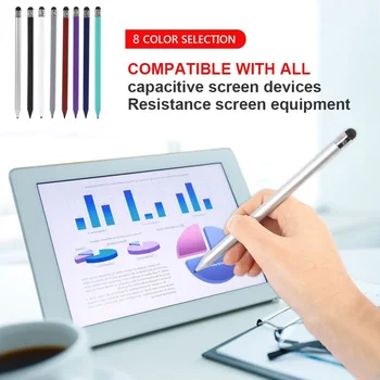

Resistive Screen High Sensitivity Touch Screen Tool Lightweight Wear Resistance Stylus Pen Replacement Tablet Capacitive Pencil