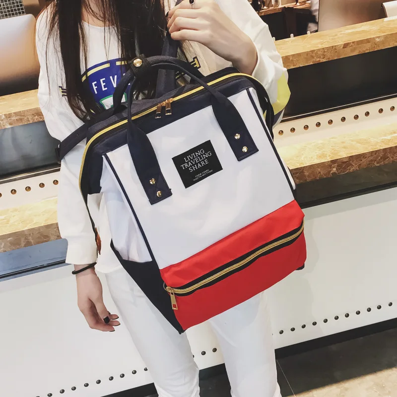 Hocodo moda feminina mochila de ombro portátil
