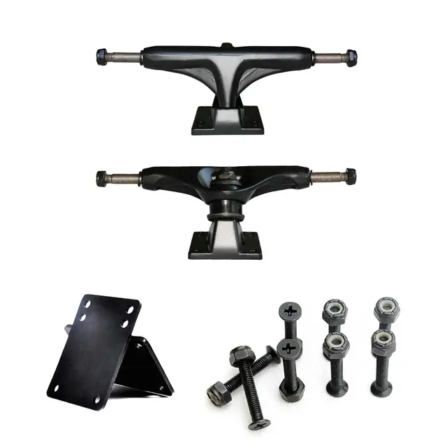 1 Pair 5 Inch Aluminium Unisex Universal Longboard Skateboard Parts Kickstand Suitable Bridge