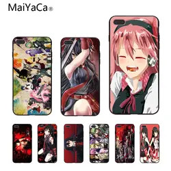 MaiYaCa Akame ga Kill! Coque Основа Чехол для iPhone X 6 6 S 7 7 plus 8 8 плюс 5 5S мобильный телефон оболочки