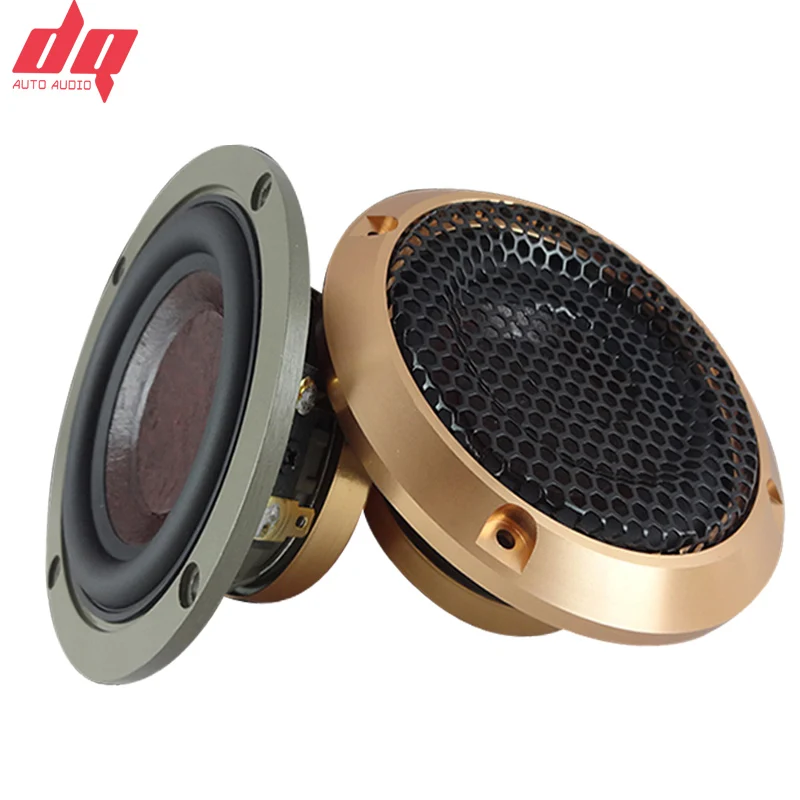 3.5 Inch Car Audio Center aluminum Speaker Senior three way HI FI Midrange Speaker Three way
