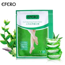 Efero 15 шт/30 шт маска для пилинга ступней питающий, Увлажняющий маска Отшелушивающий носок для маска для педикюра уход за кожей ног