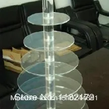 Yaxin 8 ярусов красивый акрил кекс стенд Вечерние/Свадебные/праздничные принадлежности