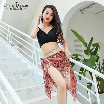 

New belly dance costumes bind condole top SY030 leopard hip towel TJ011