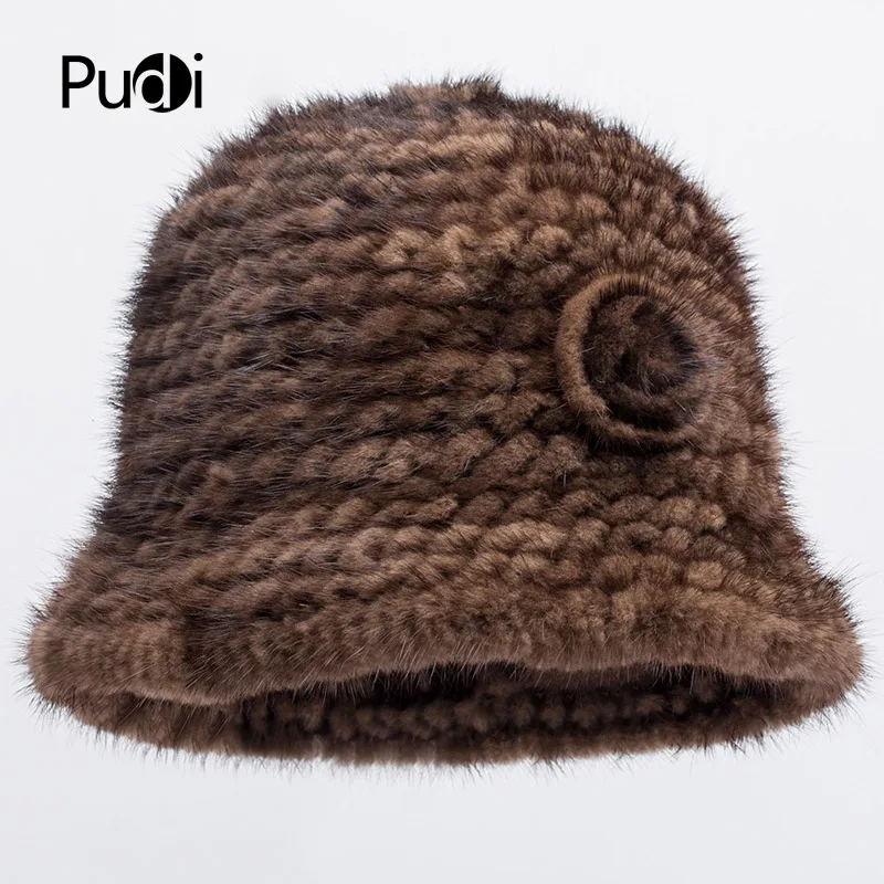 

Aorice HF7050 women mink fur hat