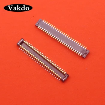 

20pcs/lot For Samsung S4 MINI i9195 i9190 Replacement Part plug FPC connector LCD display screen on motherboard Main Board 50pin