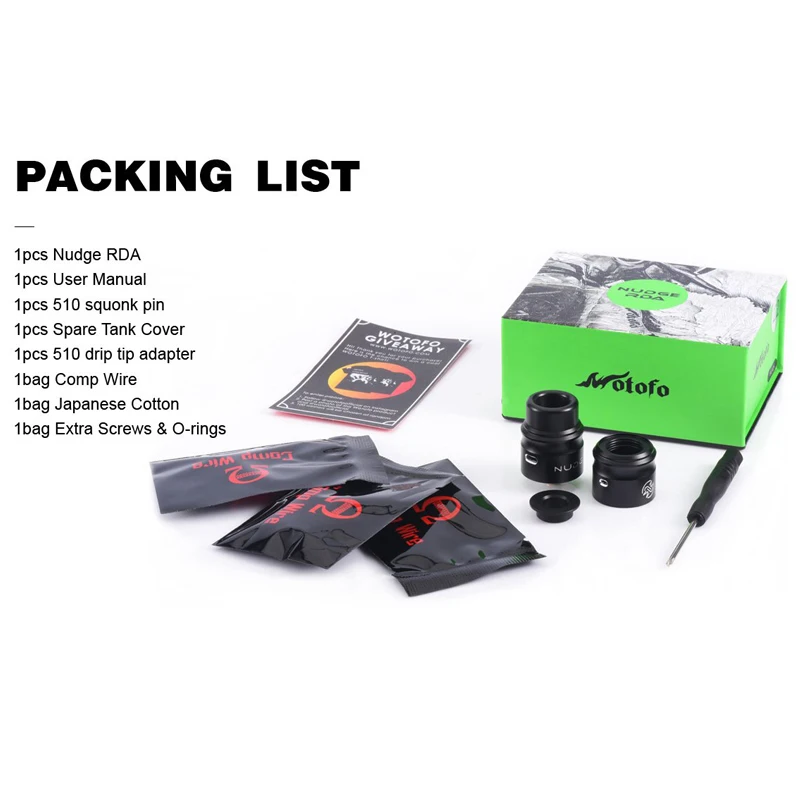 wotofo NUDGE RDA 22mm 4