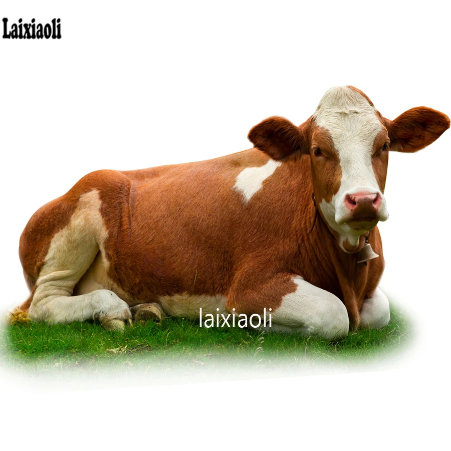 

5d Diy Diamond Painting cow Cross Stitch Diamond Embroidery Full Kit Wall Stickers Handicraft Arts Craft Decoration Home wall