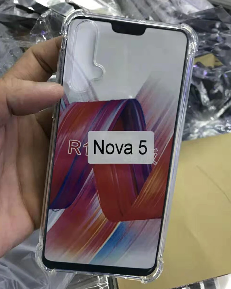 

For Huawei Nova 5 Case Silicon Shockproof Airbag Soft TPU Back Cover Case For Huawei Nova 5 Pro