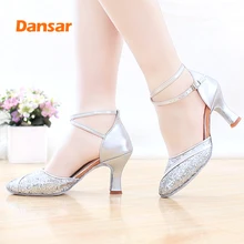 Woman Latin Dance Shoes Ladies Girls Sneaker Dancing Shoes For Women Jazz Ballroom Salsa Dance Shoes 4 Colors About 5cm/7cm Heel цена Woman Latin Dance Shoes Ladies Girls Sneaker Dancing Shoes For Women Jazz Ballroom Salsa Dance Shoes 4 Colors About 5cm/7cm Heel цены онлайн