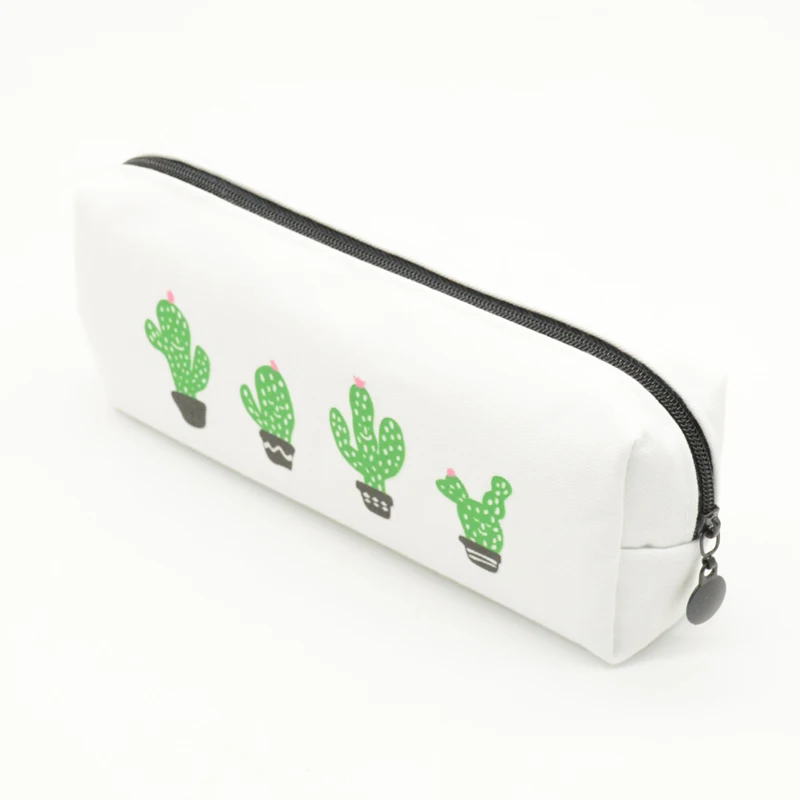 Карандаш кактус чехол Succulents trousse scolaire stylo canvas kalem kutusu школьные принадлежности estuche