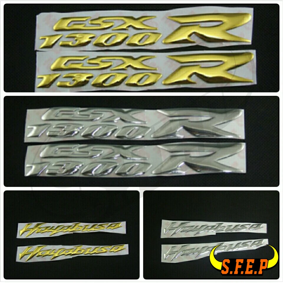 Наклейка для мотоцикла 3D логотип на колеса Suzuki HAYABUSA/GSXR1300|motorcycle emblem|motorcycle tank