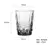 Embossed  household glass cup drink cup milk cup multicolour fruit juice cup hotel toothbrush cup water mug cold drink mug 16