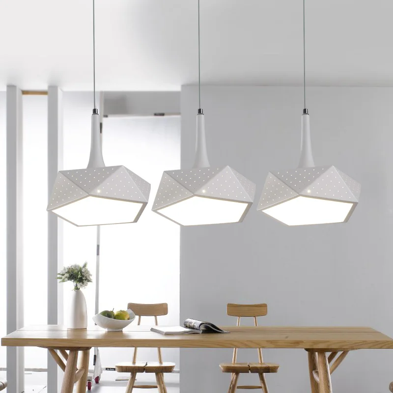 Eetkamer lamp drie moderne minimalistische bar hanglamp GELEID ... Eetkamer lamp drie moderne minimalistische bar hanglamp GELEID ...