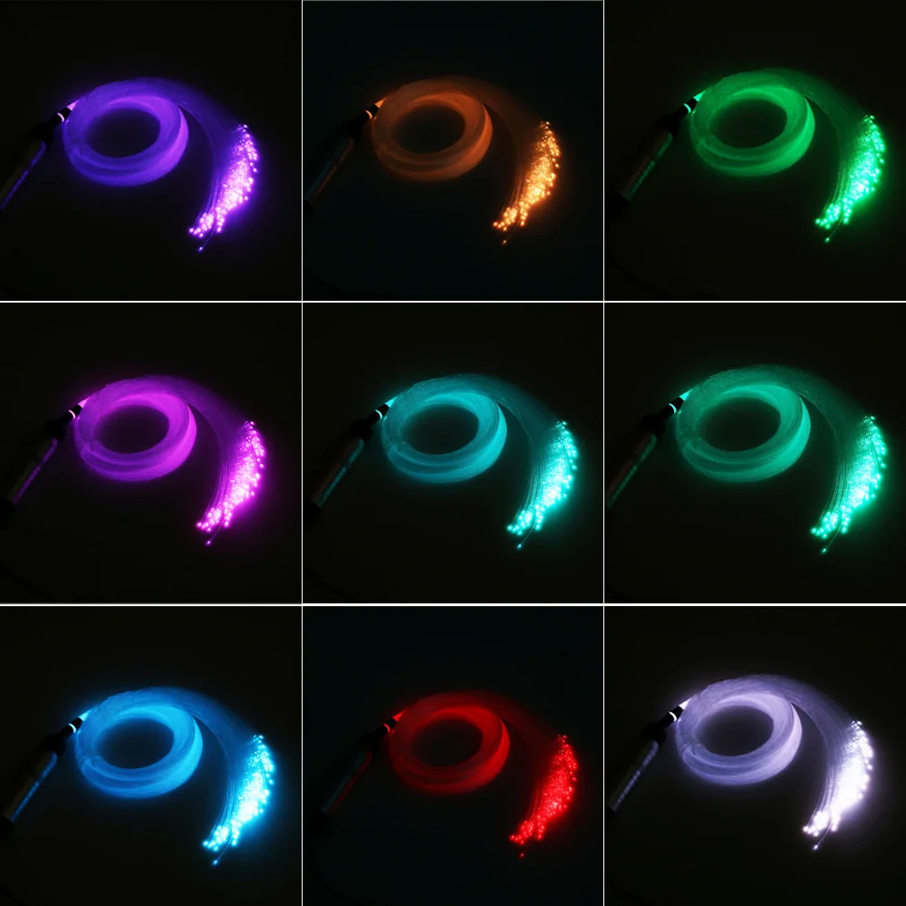 Новый DC 12 В 6 Вт RGB светодиодный оптоволоконный двигатель с радиочастотным