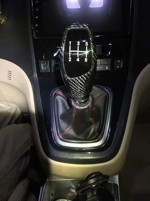 Ручка переключения передач из углеродного волокна для BMW Toyota Lexus