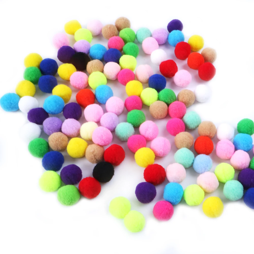 Стиль смешанного цвета высокоэластичный плюшевый шар(случайный цвет), материалы для ручных поделок украшения вечерние, 200Yc4601