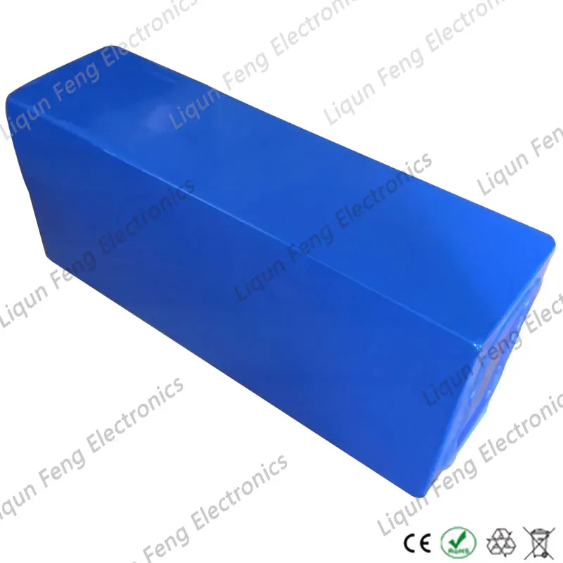 Discount 48V 15AH 1000W Electric Bicycle li-ion Battery use AA 18650 cell 48V 15AH E-bike Lithium ion Battery 48V With 30A BMS 2A Charger 4