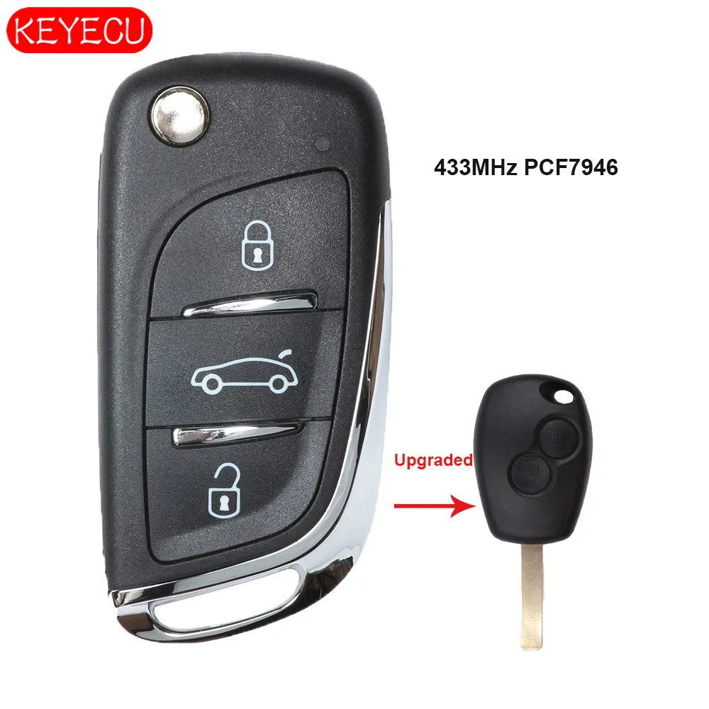 Mando A Distancia Con Llave Flip Para Nissan, Chip RFID Y Sistema De Inmovilización – Estilo JDM