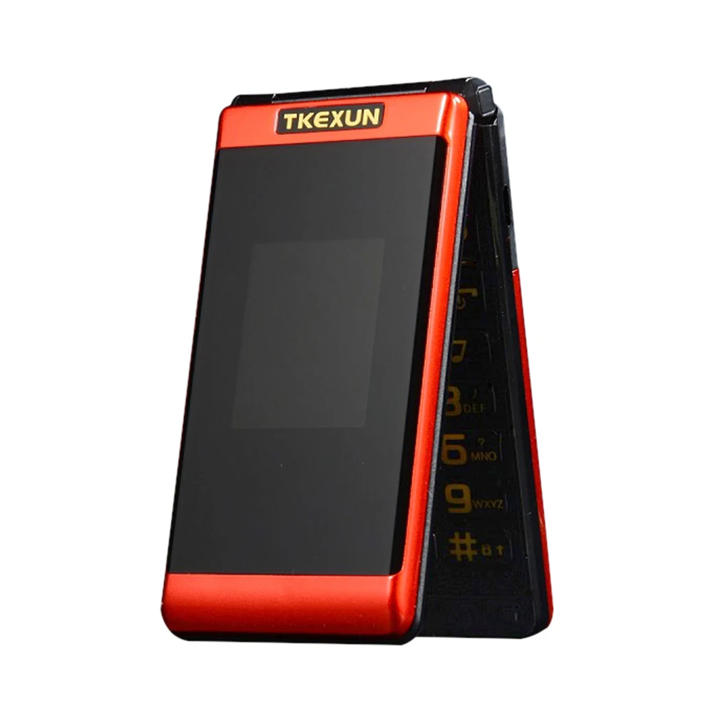 

Two Display Senior Cellphone Handwriting Large Key Loud Sound Magic Voice Fast Call Torch Touch Blacklist Senior Cellphone