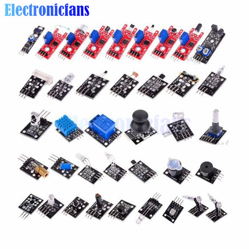 37 In 1 Sensor Kits 37 Sensor Ultimate For Arduino Raspberry Pi ...