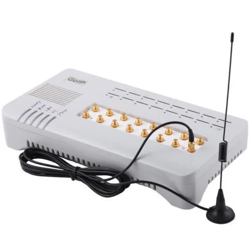 GOIP-16 четырехдиапазонный VOIP GSM шлюз 16 каналов GOIP поддержка IMEI Изменение SIM банк32 IP АТС IP телефон: четырехдиапазонный SIP астерис