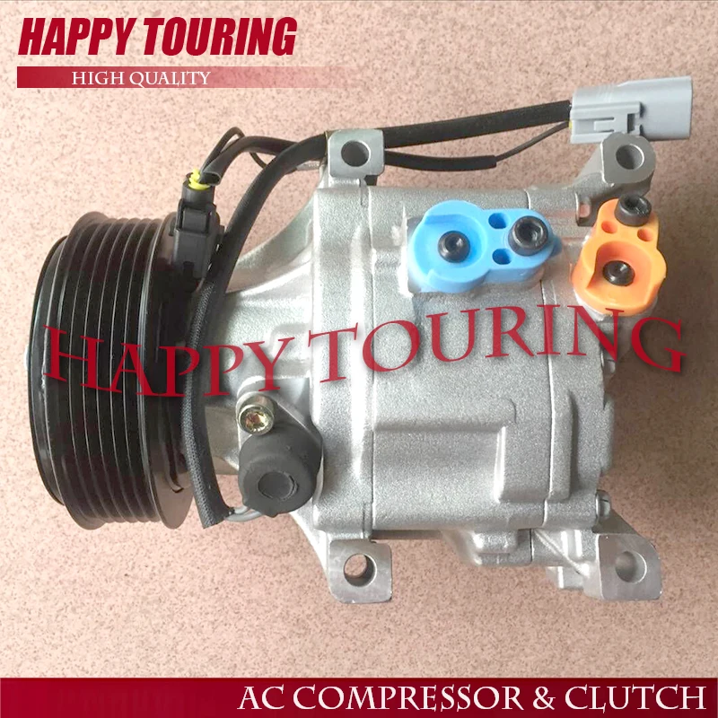 

SCSA06C AC Compressor For TOYOTA COROLLA 1.6 2002-2007 88310-1A523 883101A523 4472607110 4472206371 447260-7110 447220-6382