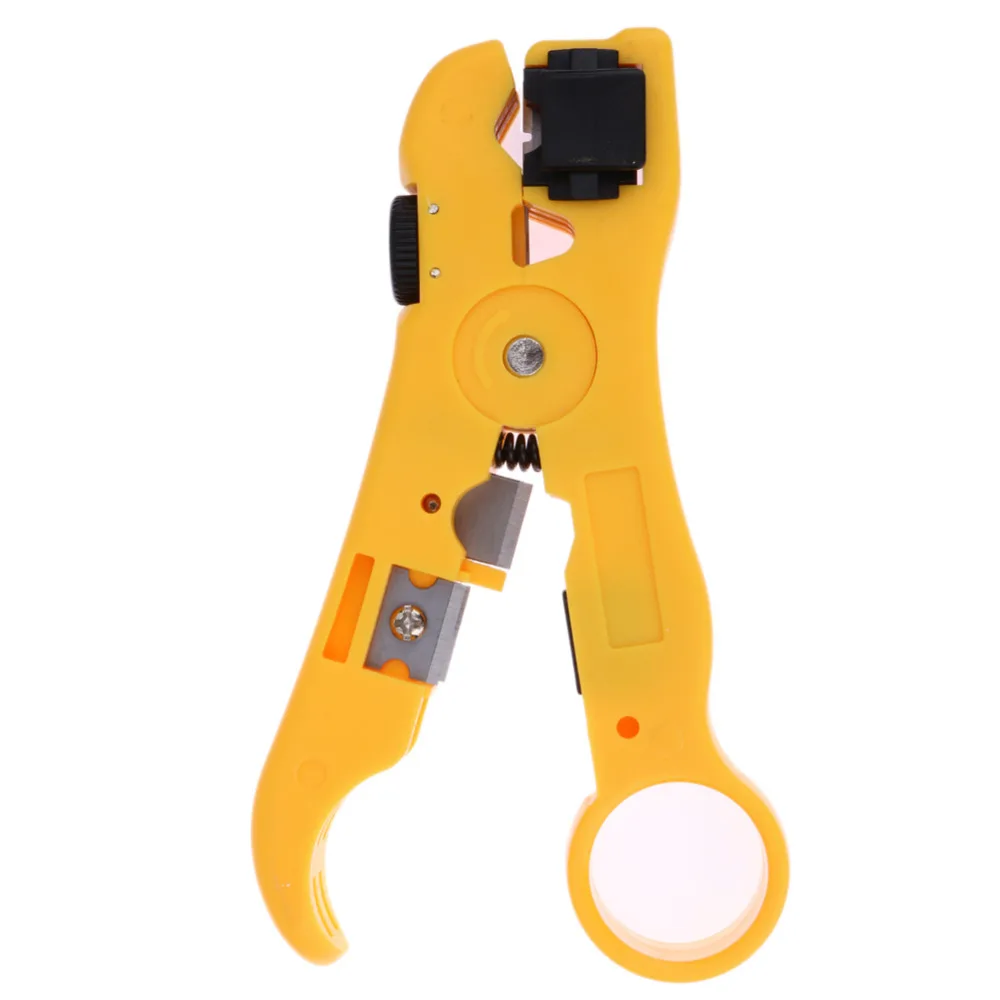 Universal Cable Wire Jacket Stripper with Cable Cutter Stripping