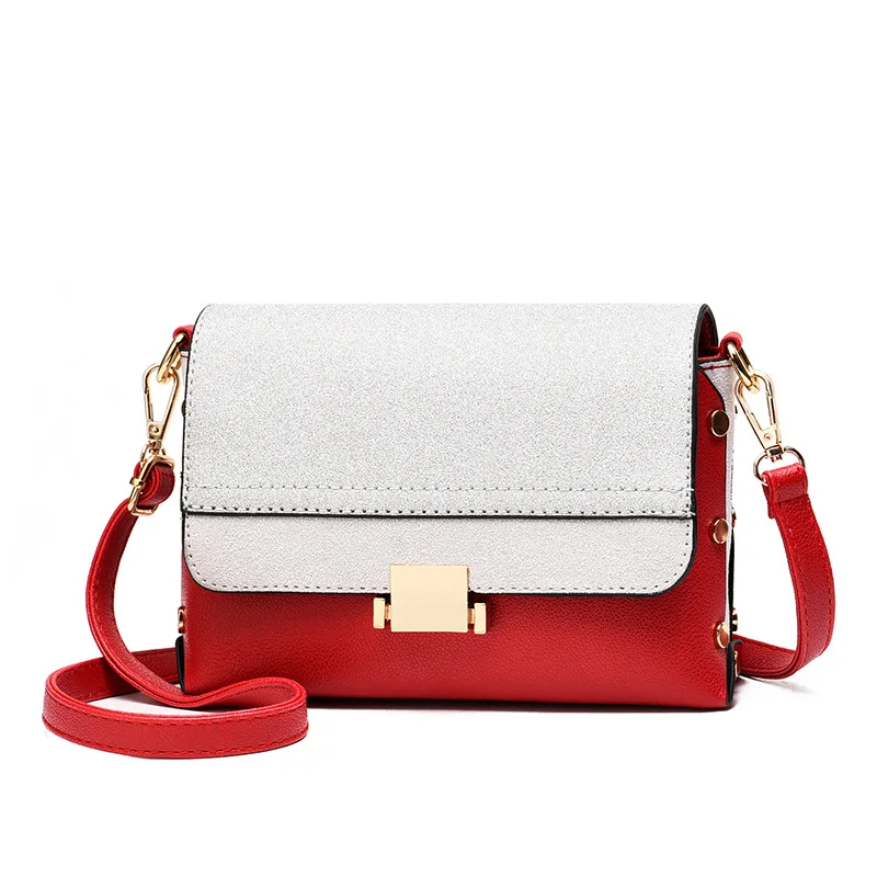 

Fashion Women Handbags Mini PU Leather Totes Bag Top-handle Embroidery Crossbody Bag Shoulder Bag Lady Simple Style Hand Bags