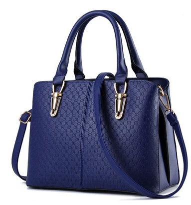 Модные женские туфли сумки бренд дизайн 12 леггинсов ярких Цвета молния леди сумки, повседневные торбы женская сумка через плечо сумки на плечо сумка-мессенджер, женские сумочки - Цвет: Dark Blue