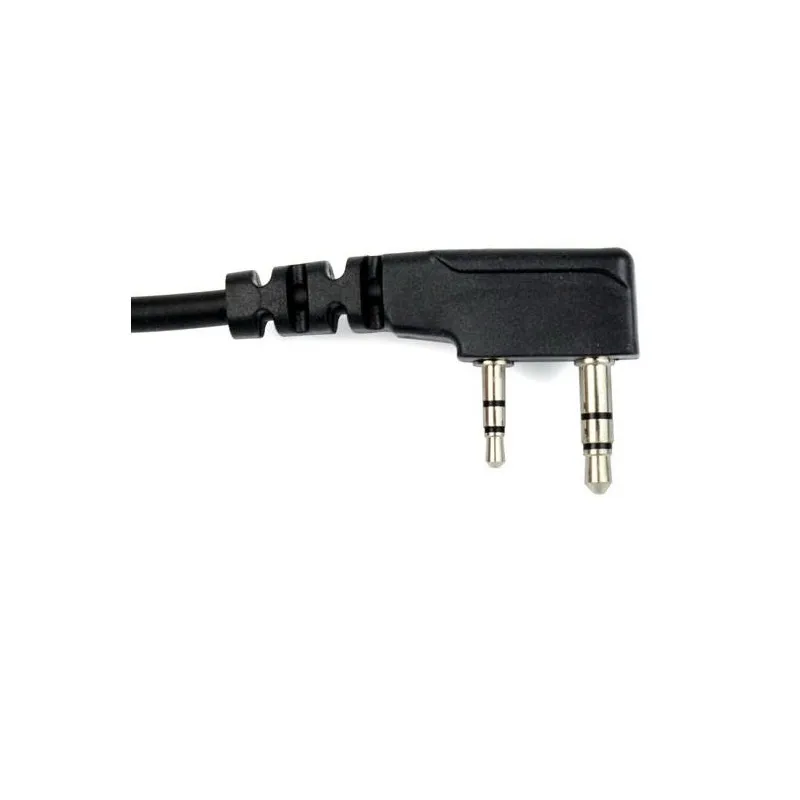 Baofeng Динамик 2Pin Ручной PTT Mic для KENWOOD TK3207 UV 5R BF 888S H777 двухстороннее радио иди и