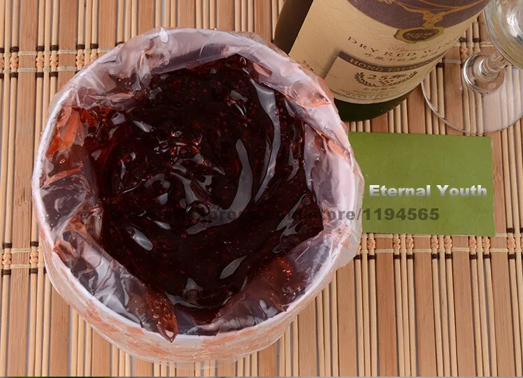 

1KG Red Wine Sleeping Mask Anti Aging Mositurizing Brightening Facial Gel Mask No Need To Wash Free Shipping